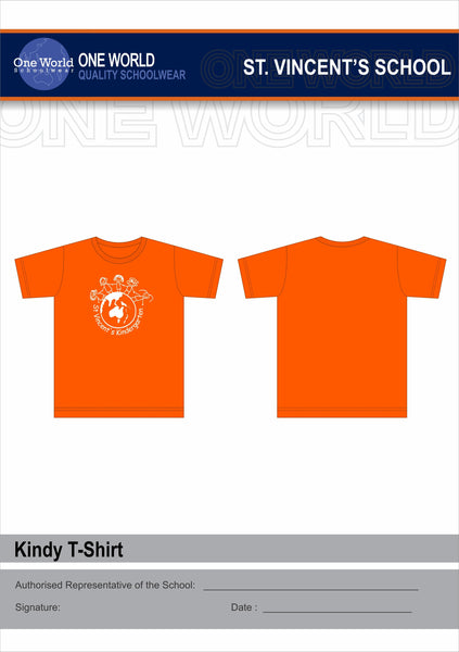 Kindergarten T-Shirt - Orange